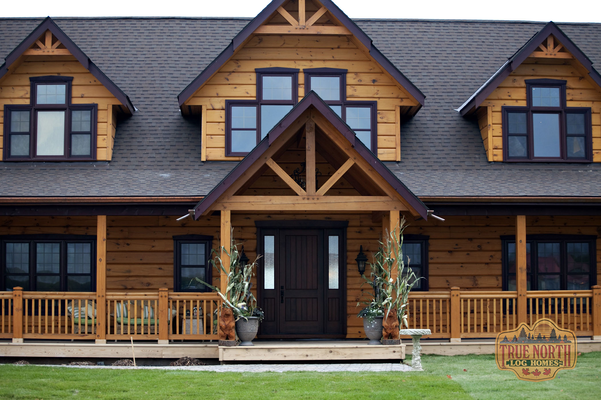 Log Home Interior Window Trim